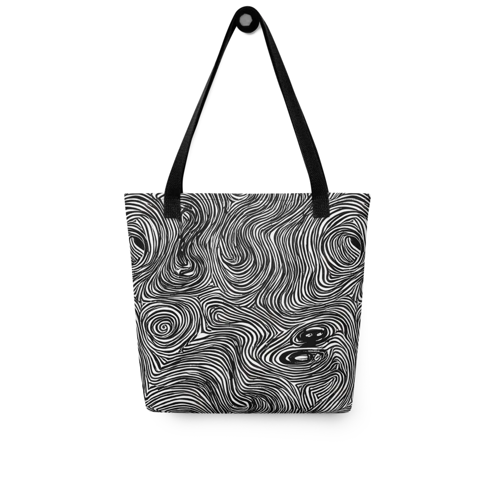 Ink Vortex on Tote Bag — Front