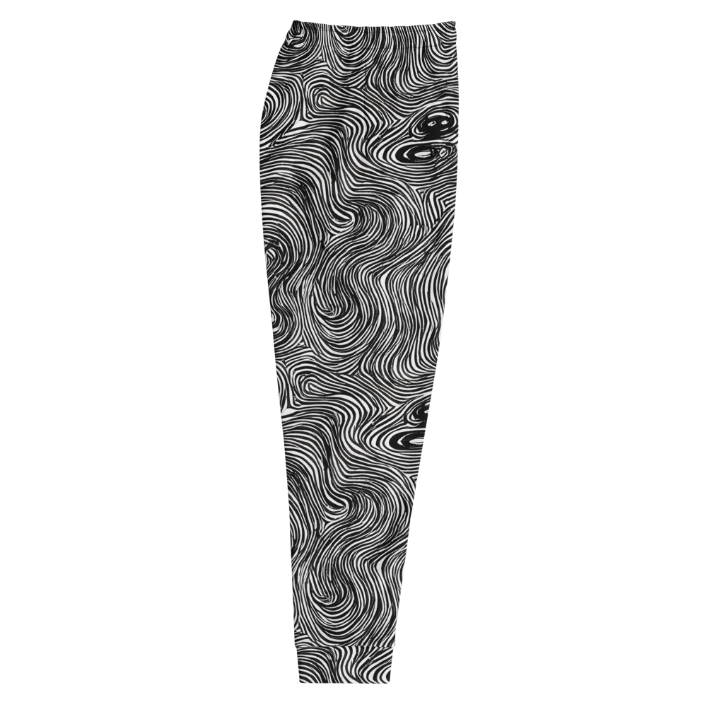 Ink Vortex on Men's Joggers — Right