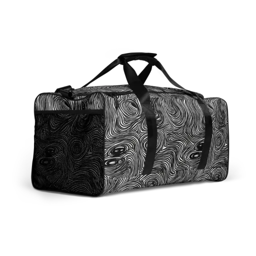 Ink Vortex on a Duffle Bag