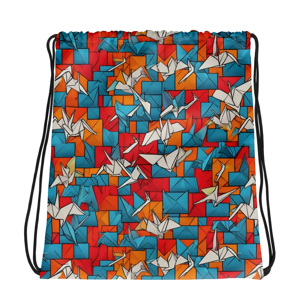 Origami Voltage on Drawstring Bag — Photo