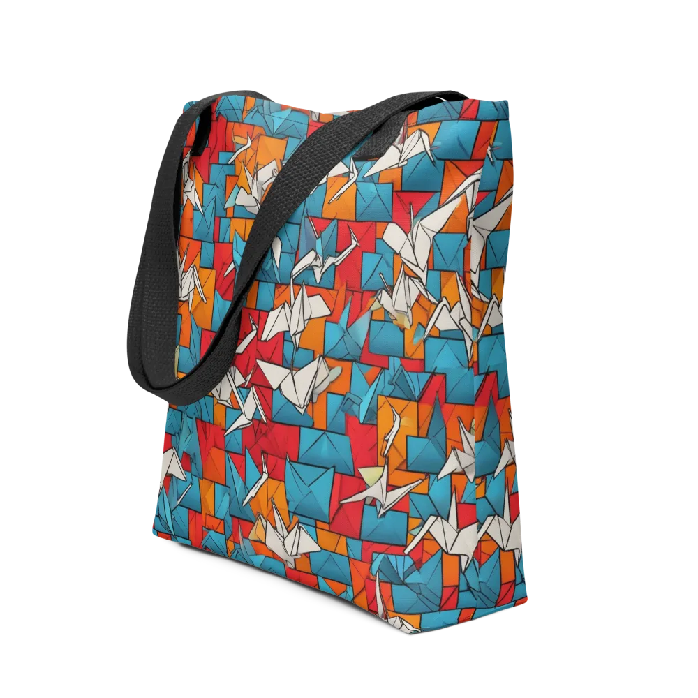 Origami Voltage on Tote Bag — Front