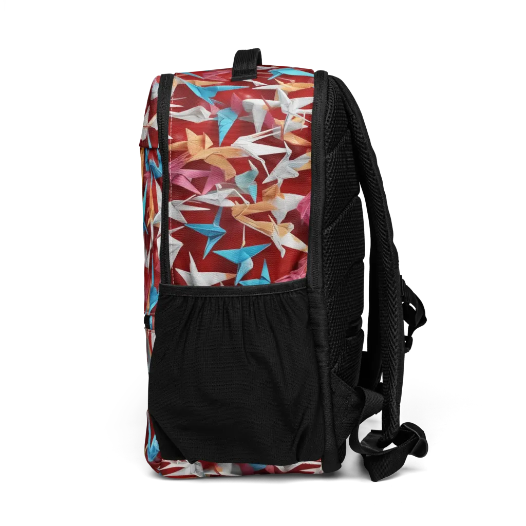 Crane Cascade on Utility Backpack — Left