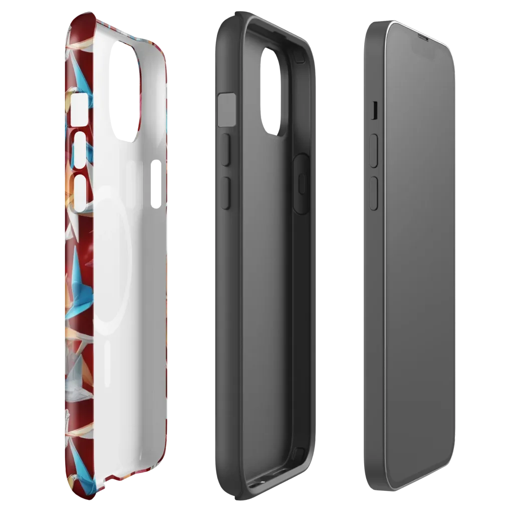 Crane Cascade on MagSafe Tough Case for iPhone® — Front