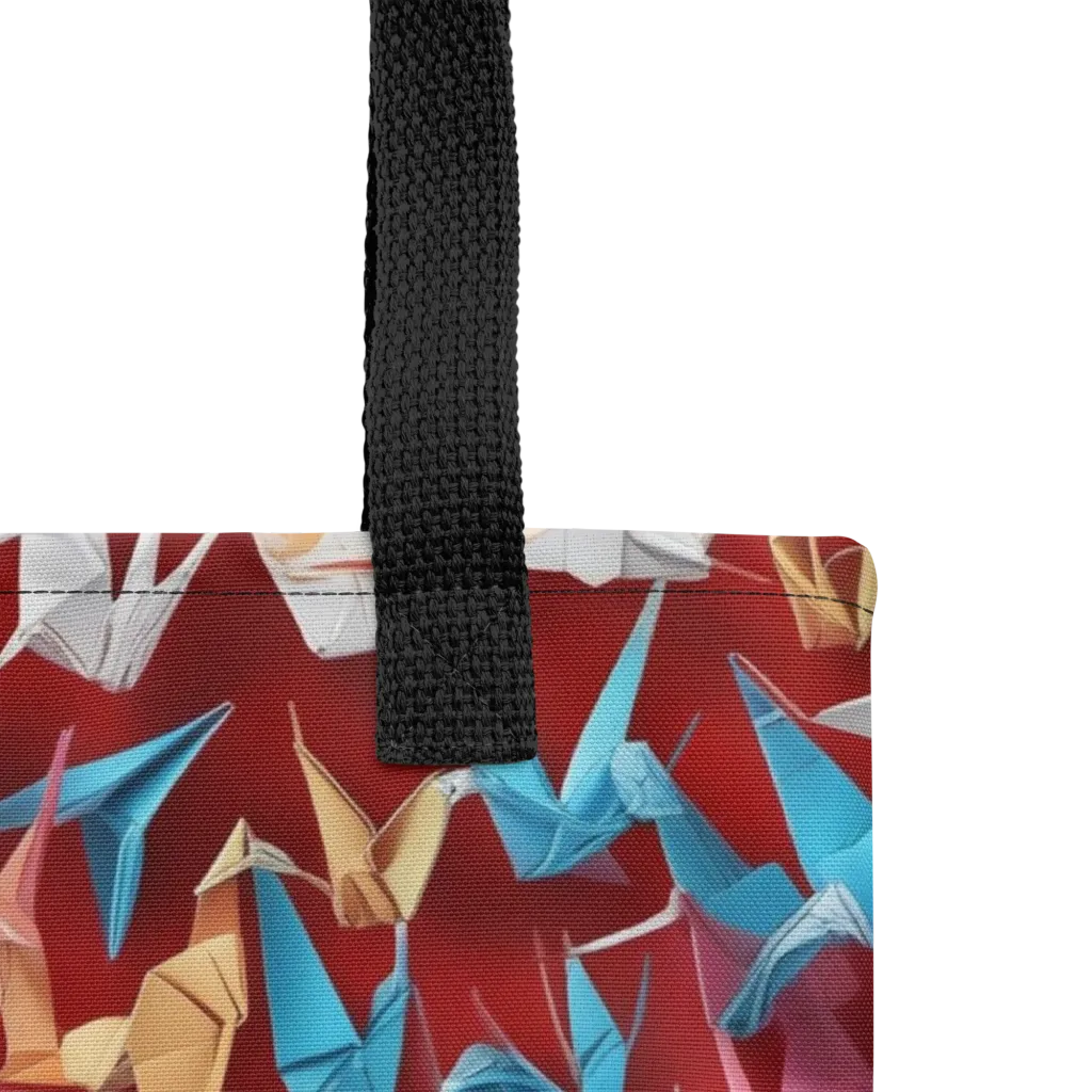 Crane Cascade on Tote Bag — Product details