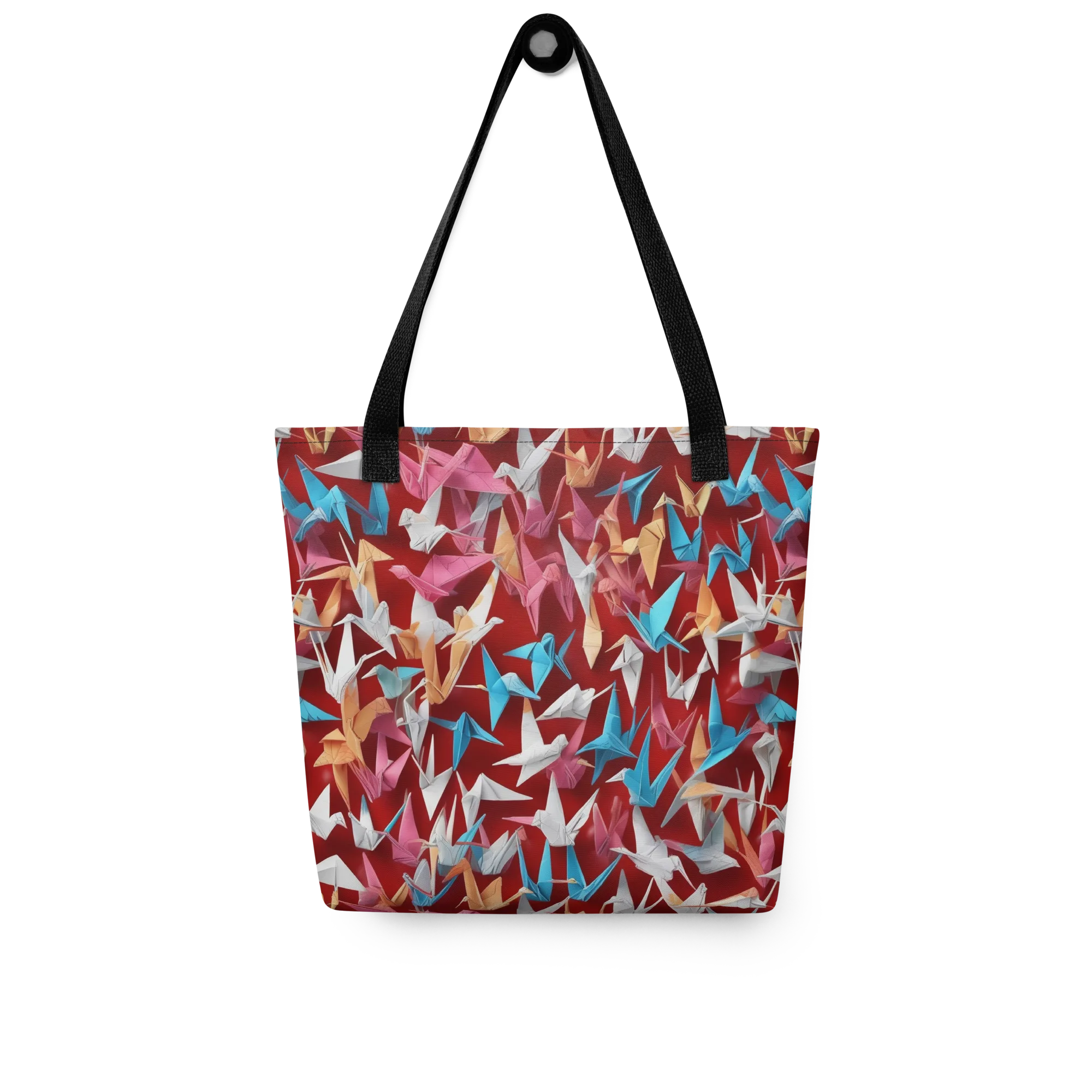 Crane Cascade on Tote Bag — Front