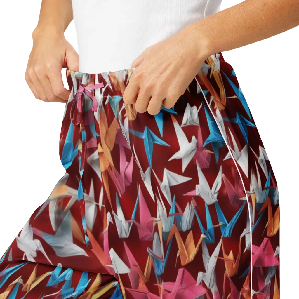 Crane Cascade on Women's Pajama Pants — Product details