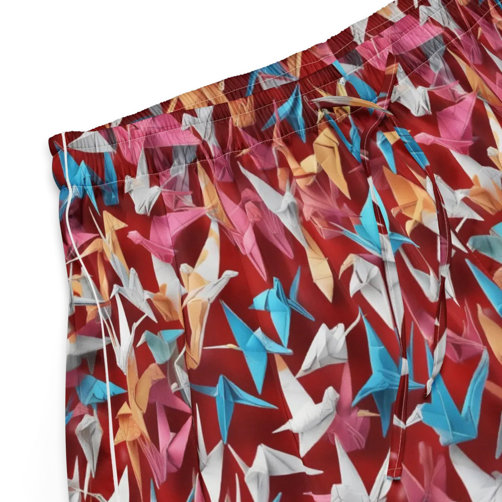 Crane Cascade on Women's Pajama Shorts — Product details