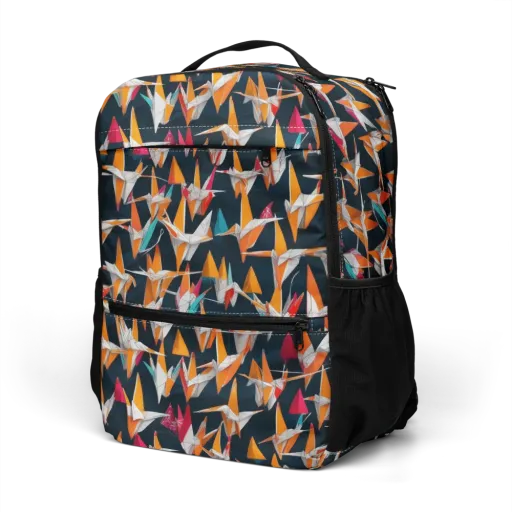 Origami Flight on a Utility Backpack