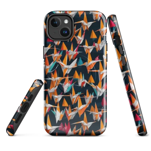 Origami Flight on a MagSafe Tough Case for iPhone®