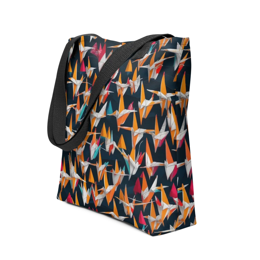 Origami Flight on Tote Bag — Front