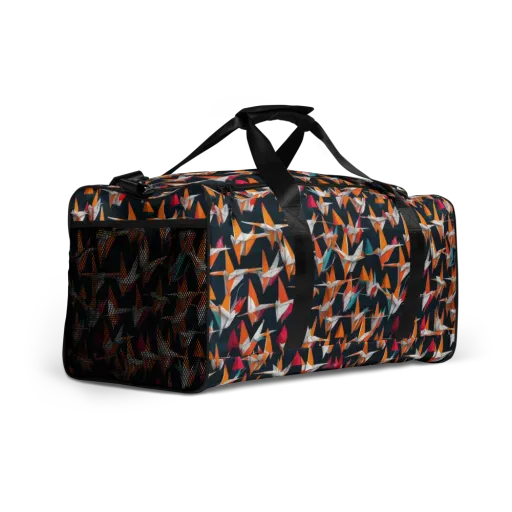 Origami Flight on a Duffle Bag