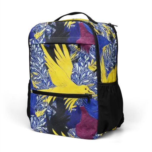 Golden Swift on a Utility Backpack