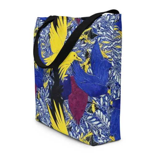 Golden Swift on a Large Tote Bag W/ Pocket