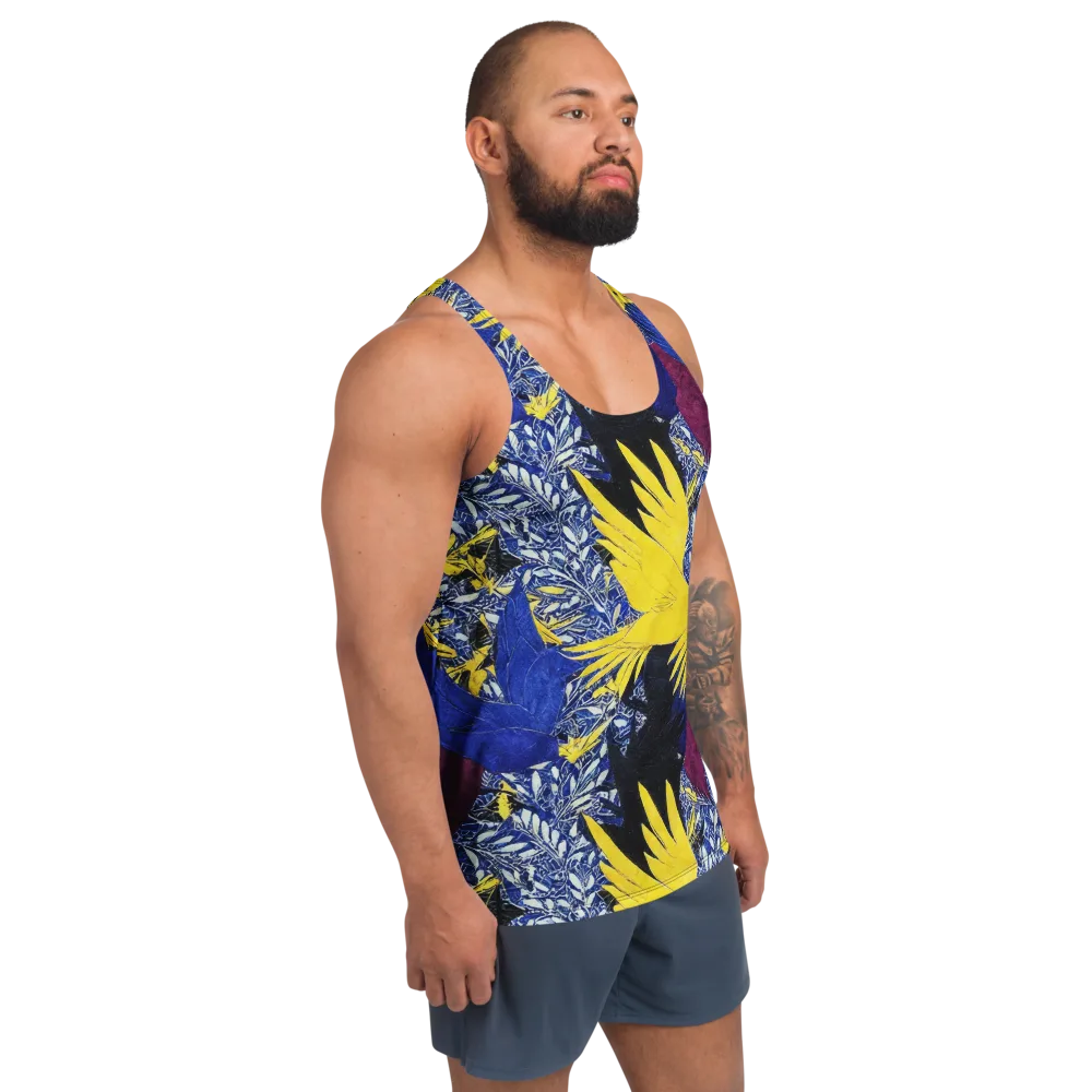 Golden Swift on Men's Tank Top — Right Front