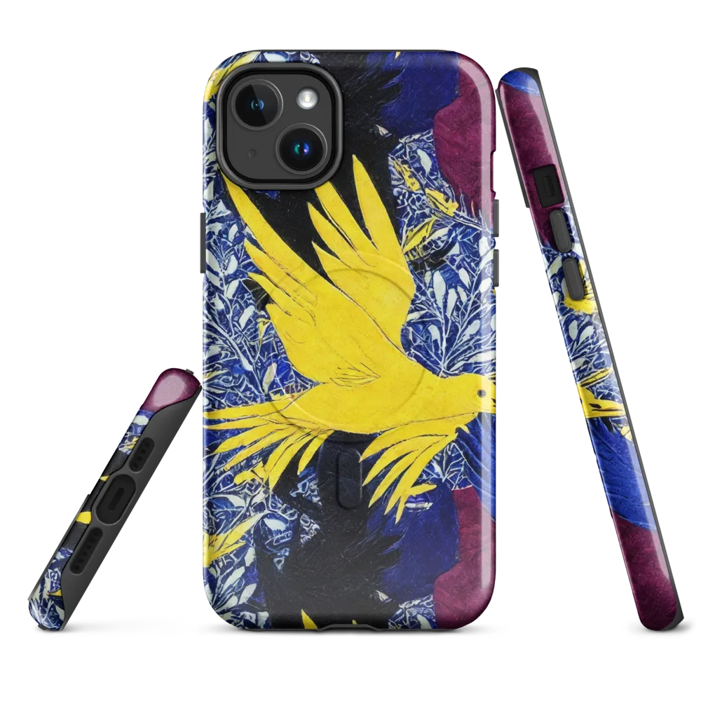 Golden Swift on MagSafe Tough Case for iPhone® — Front