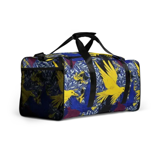 Golden Swift on a Duffle Bag
