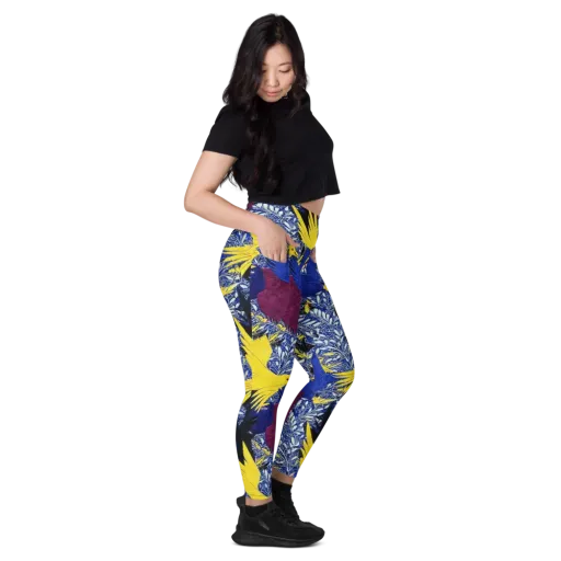 Golden Swift on a Leggings with Pockets