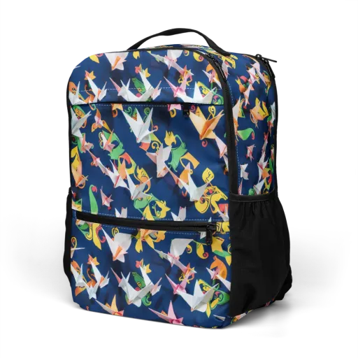 Origami Nocturne on a Utility Backpack