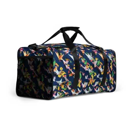 Origami Nocturne on a Duffle Bag