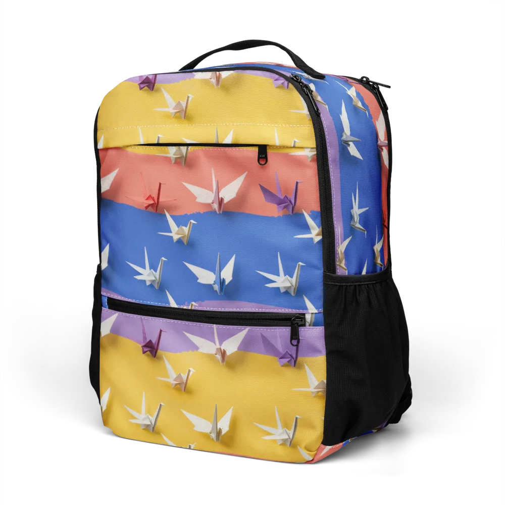 Origami Horizon on Utility Backpack — Left Front