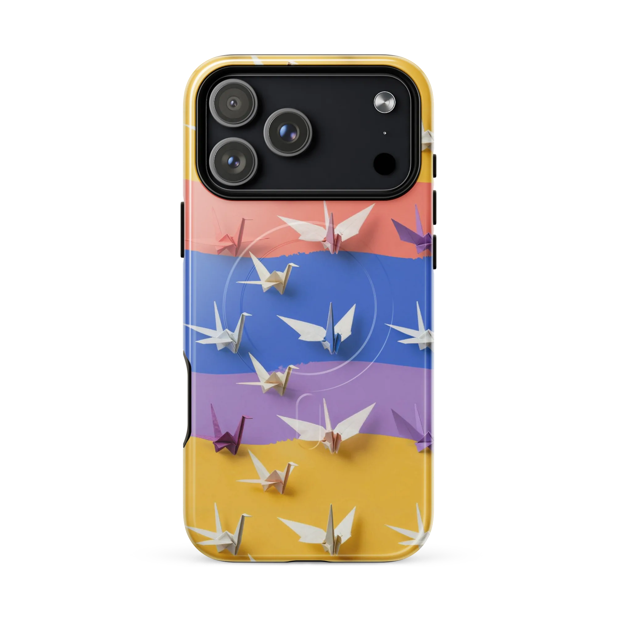 Origami Horizon on MagSafe Tough Case for iPhone® — Front