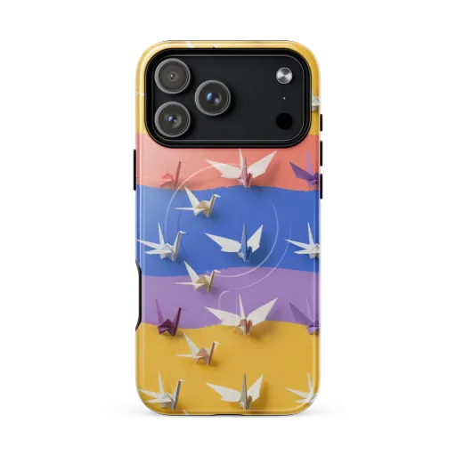 Origami Horizon on a MagSafe Tough Case for iPhone®