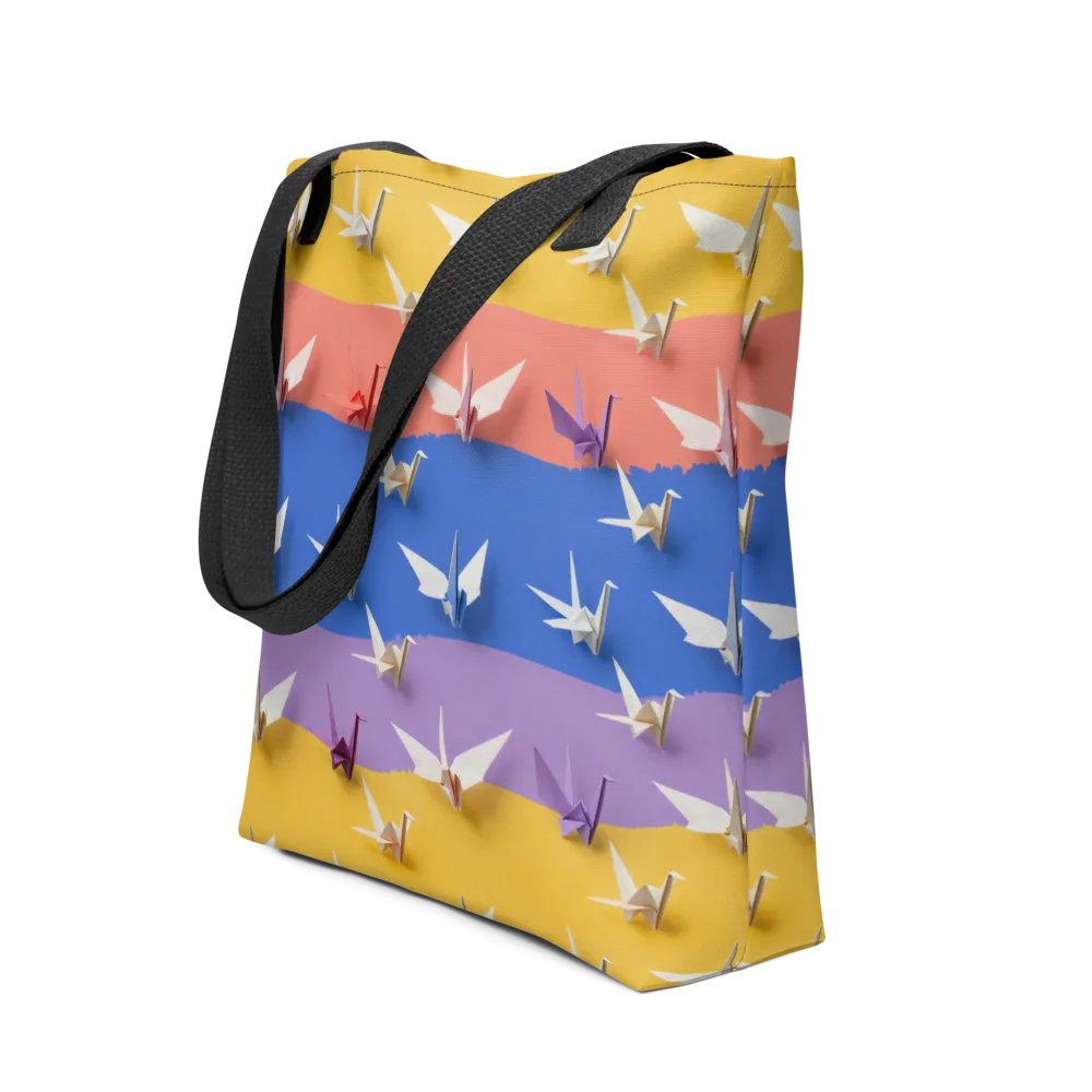 Origami Horizon on Tote Bag — Front