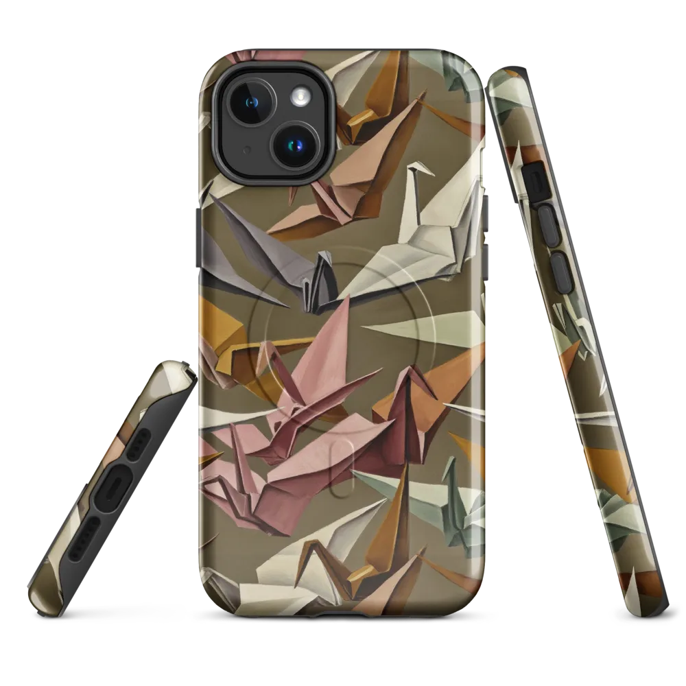 Paperwing Parade on MagSafe Tough Case for iPhone® — Front
