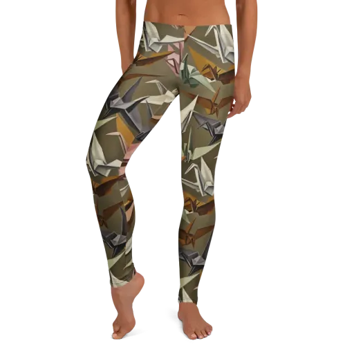 Paperwing Parade on a Leggings