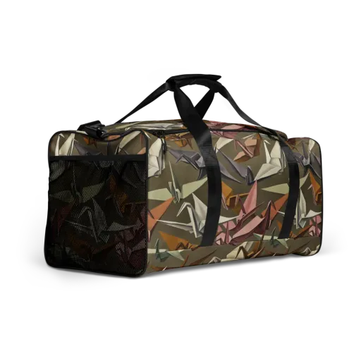 Paperwing Parade on a Duffle Bag