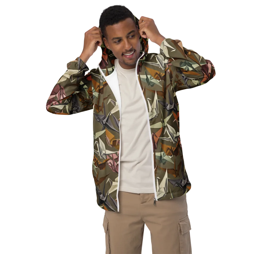 Paperwing Parade on Men's Windbreaker — Front