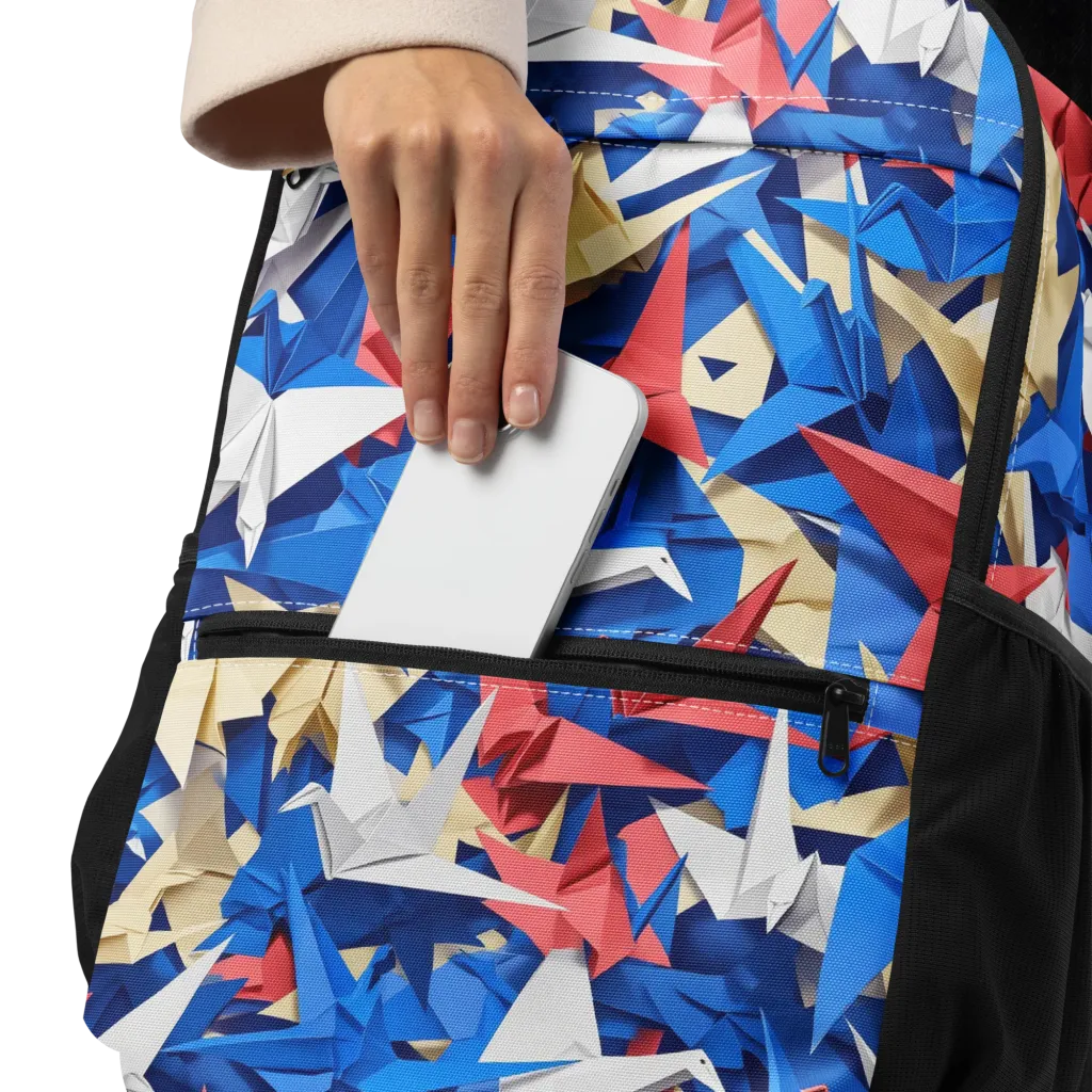 Crane Carnival on Utility Backpack — Product details