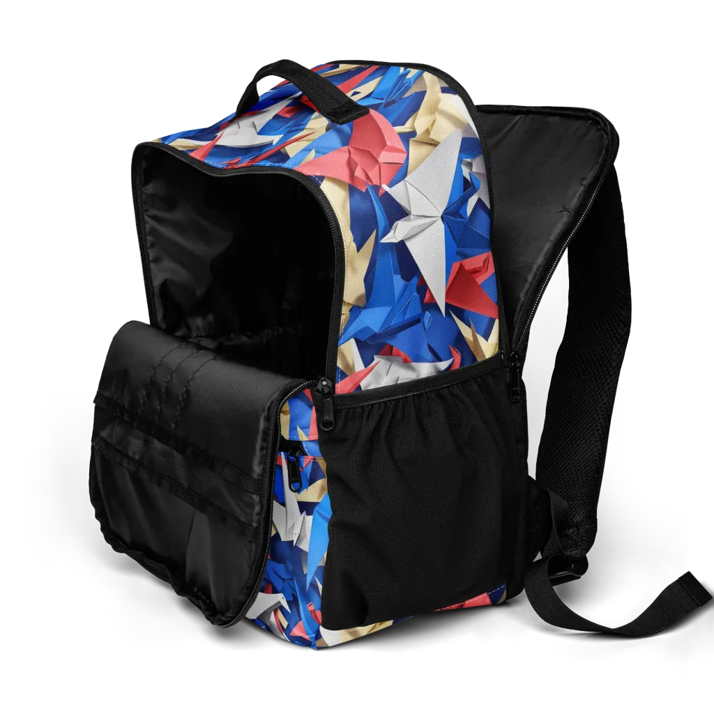 Crane Carnival on Utility Backpack — Product details 2