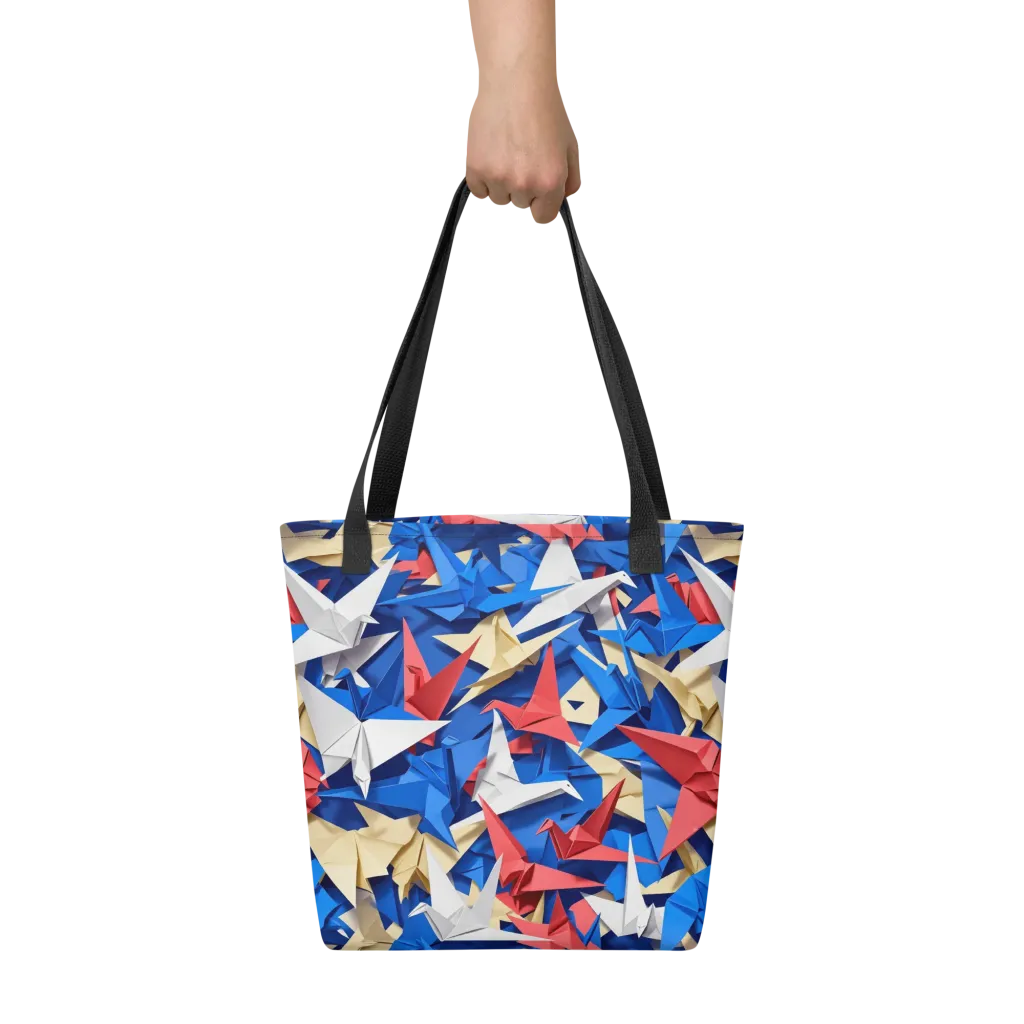 Crane Carnival on Tote Bag — Front
