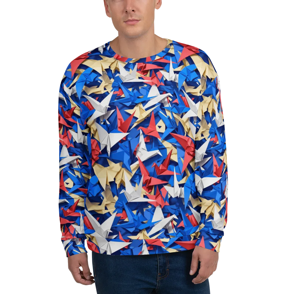Crane Carnival on Sweatshirt — Front