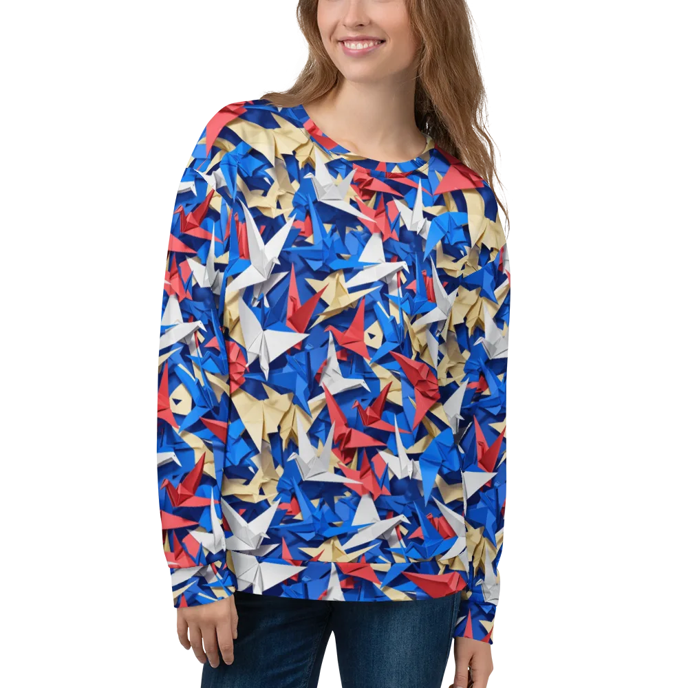 Crane Carnival on Sweatshirt — Front