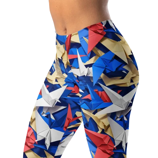 Crane Carnival on a Leggings