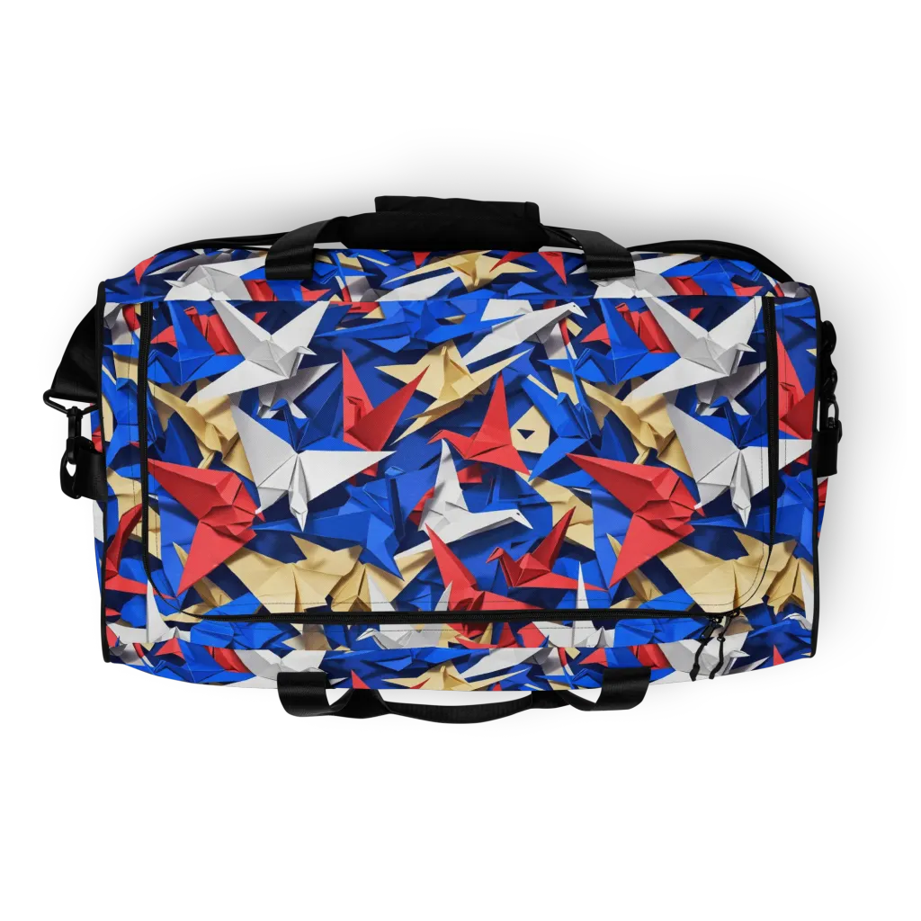 Crane Carnival on Duffle Bag — Top