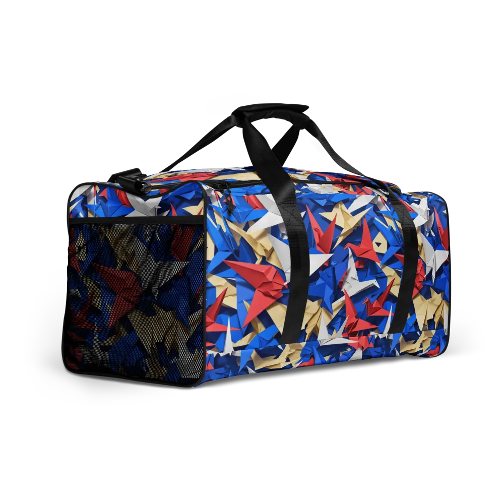 Crane Carnival on Duffle Bag — Right Front