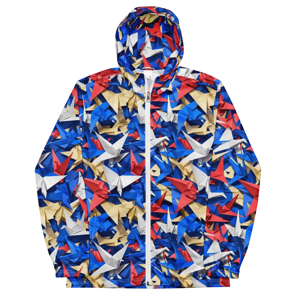 Crane Carnival on Men's Windbreaker — Front