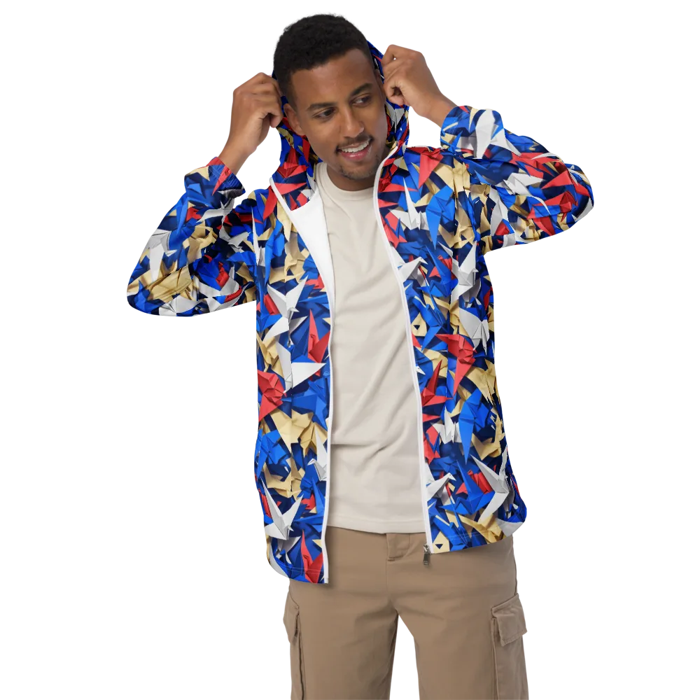 Crane Carnival on Men's Windbreaker — Front