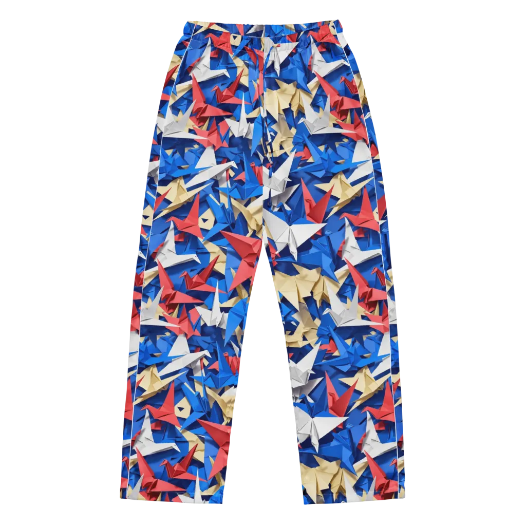 Crane Carnival on Women's Pajama Pants — Front