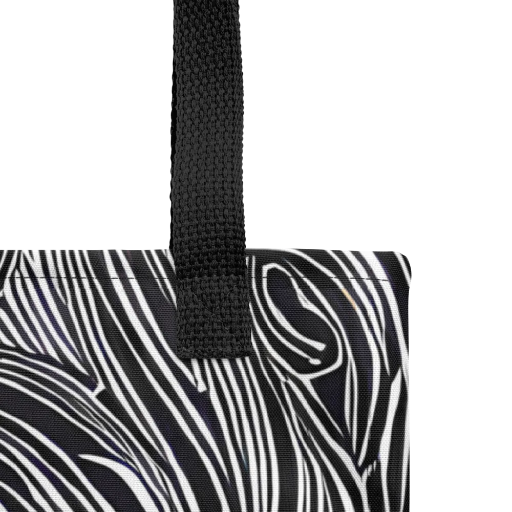 Zebra Vortex on Tote Bag — Product details