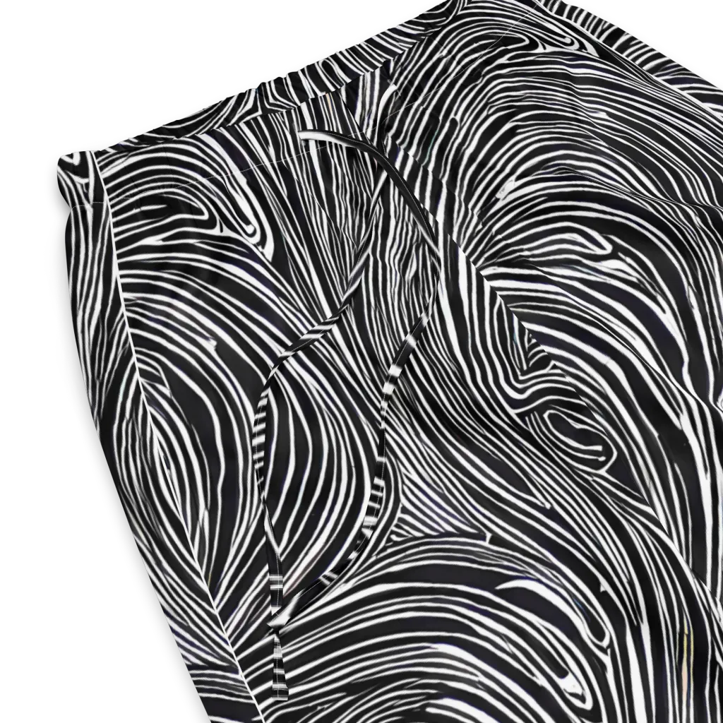 Zebra Vortex on Women's Pajama Pants — Product details