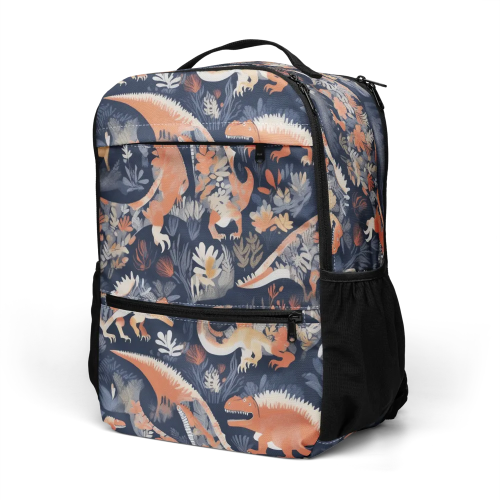 Fossil Garden on Utility Backpack — Left Front