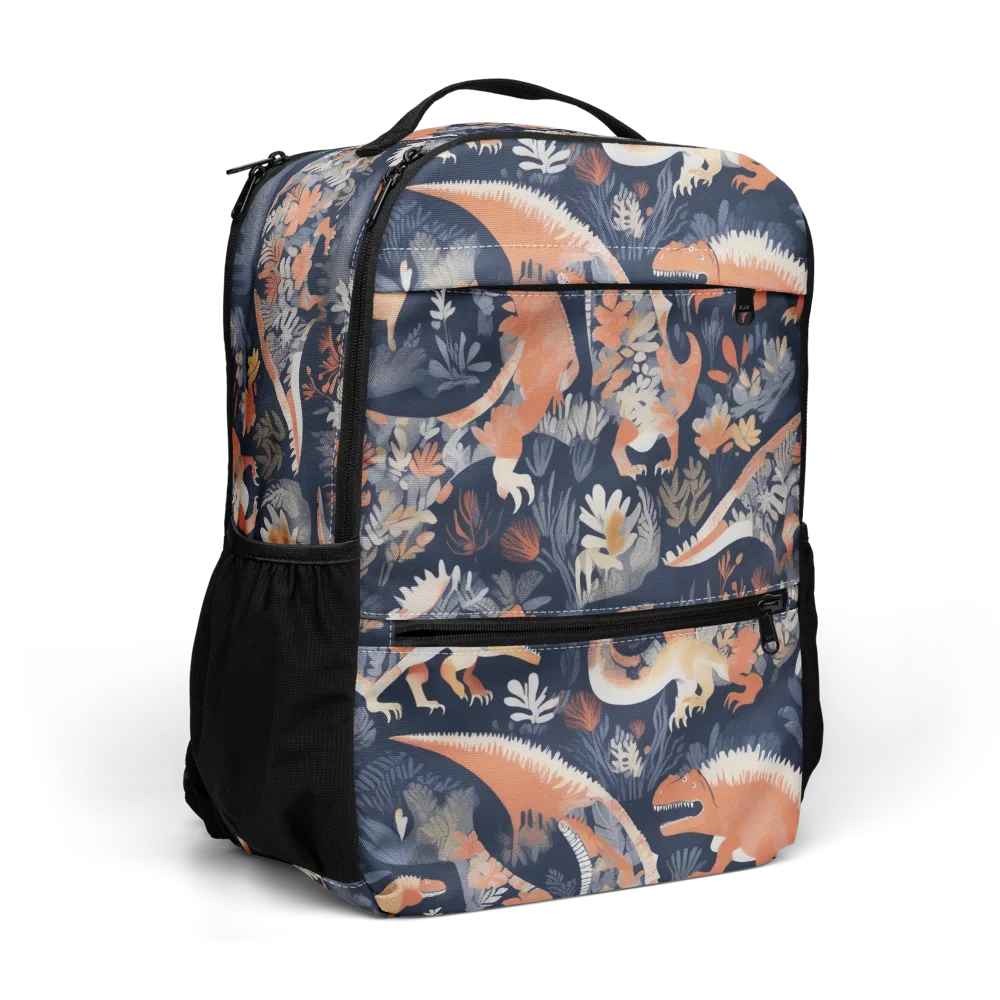 Fossil Garden on Utility Backpack — Right Front