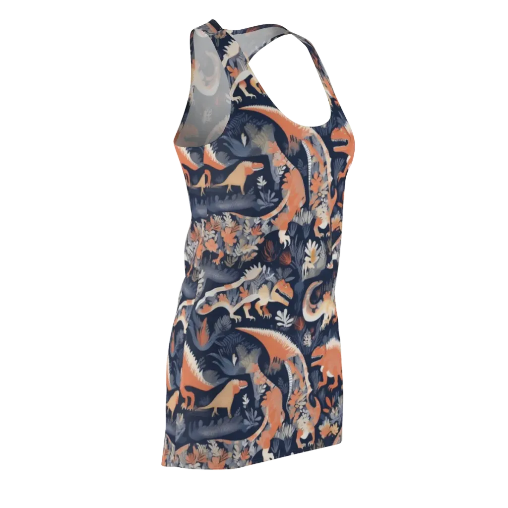 Fossil Garden on Racerback Dress — Front Side