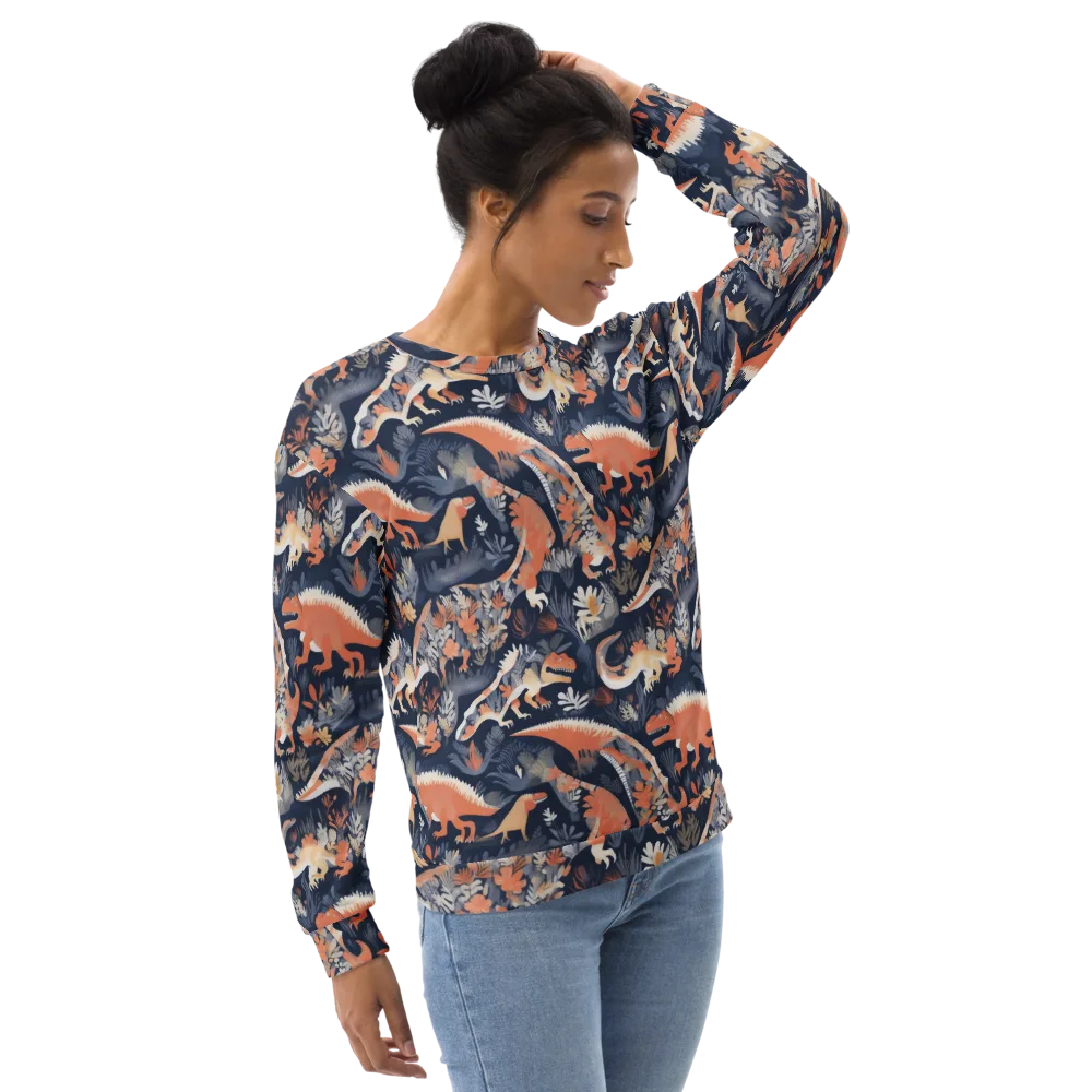 Fossil Garden on Sweatshirt — Right Front