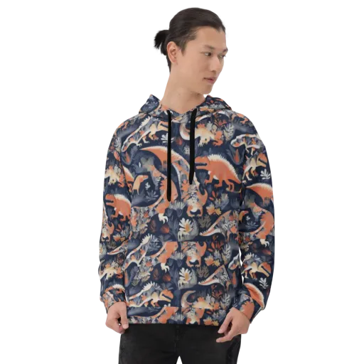 Fossil Garden on a Hoodie