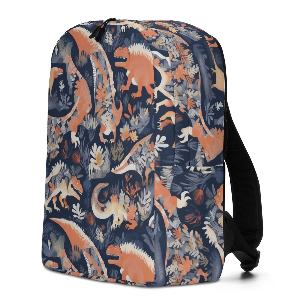 Fossil Garden on Minimalist Backpack — Left